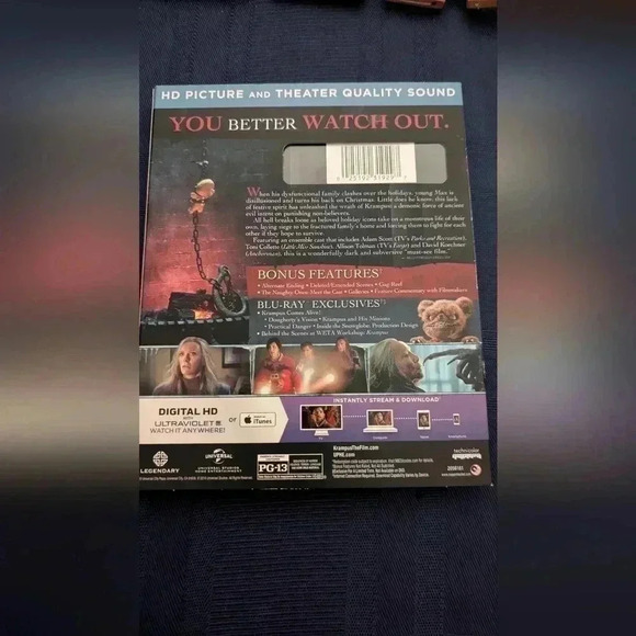 Krampus DVD And Blu-ray (EUC) - Picture 2 of 4
